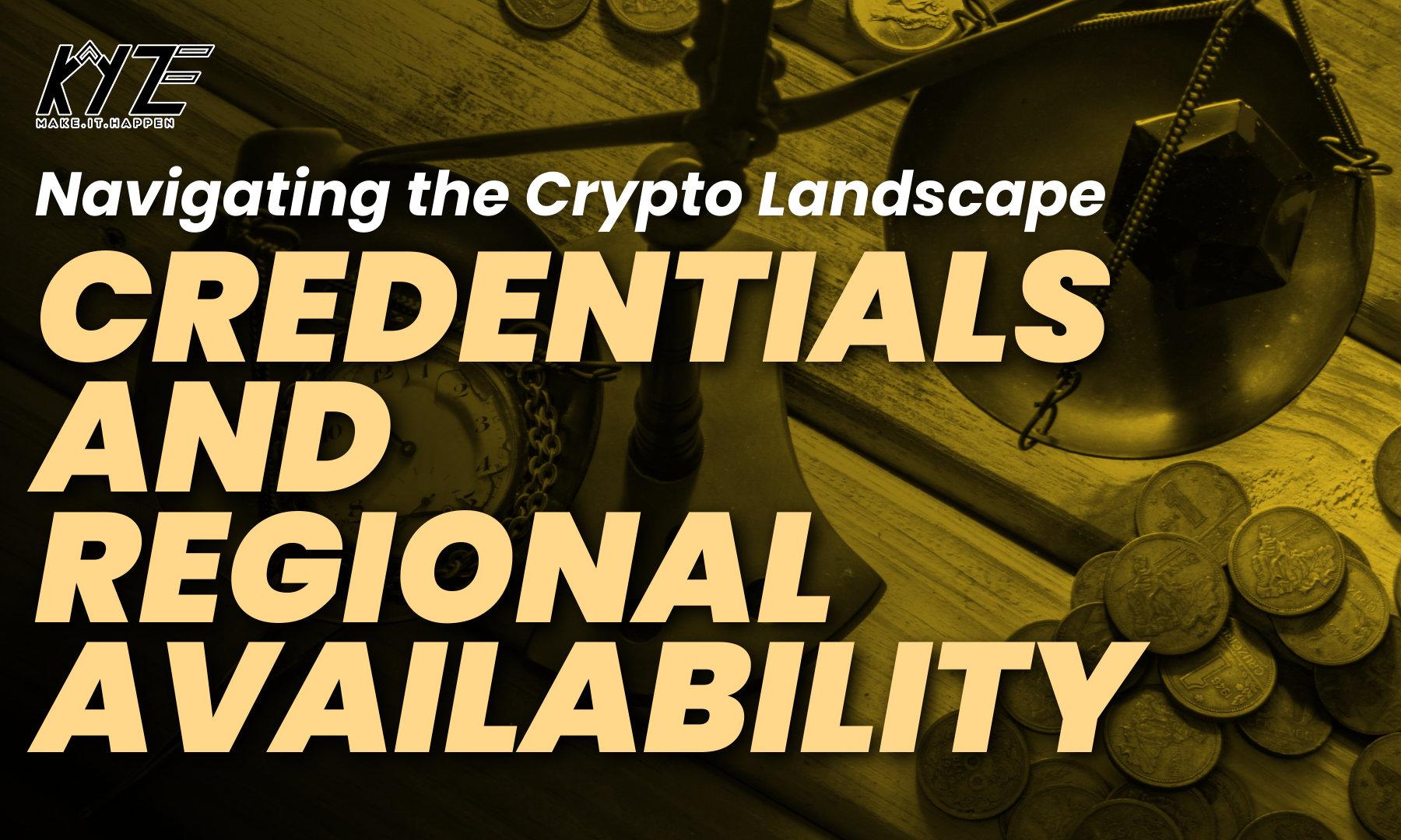 Navigating the Crypto Landscape: Credentials and Regional Availability